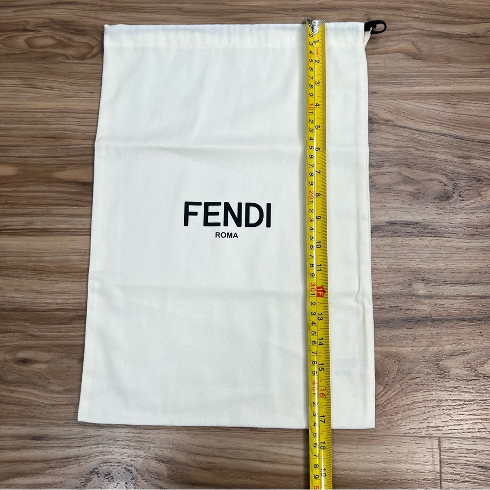 Fendi Cream Logo Dust Bag 17 x 12 inches
